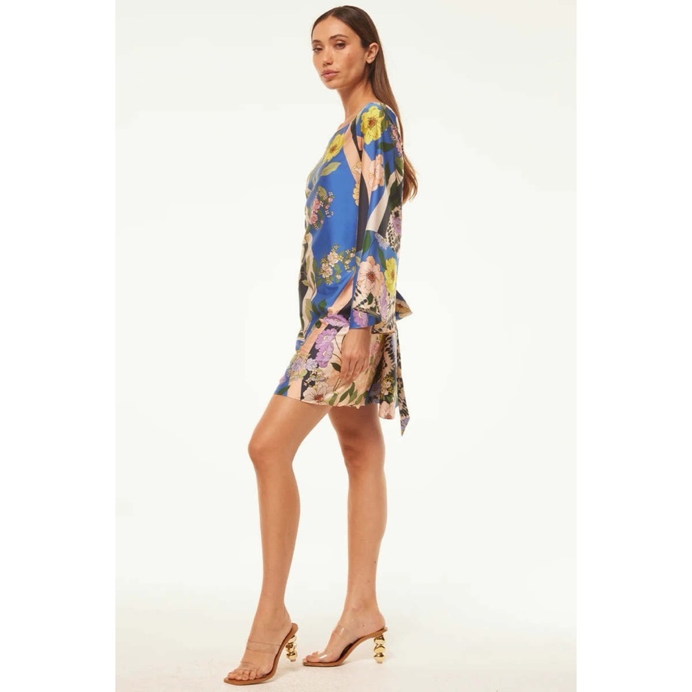 MISA Los Angeles Twiggy Dress- in Lucid Dream Print - Picture 3 of 7